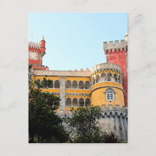 Cartão Postal Palácio Pena, Sintra, perto de Lisboa, Portugal, 