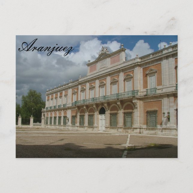 Cartão Postal Palácio Real (Frente)
