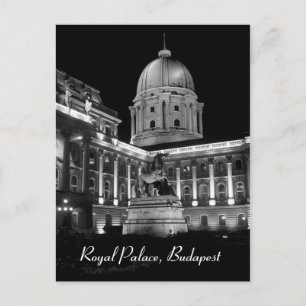 Cartão Postal Palácio Real - Budapeste