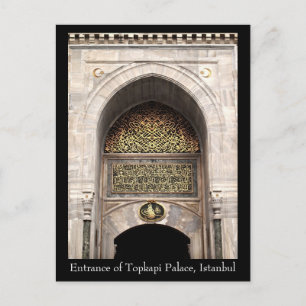 Cartão Postal Palácio Topkapi