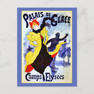 Cartão Postal Palais de Glace Champs Elysées