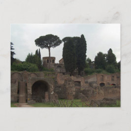 Cartão Postal Palatine Hill em Roma, Itália