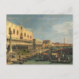 Cartão Postal Palazzo Ducale e Riva degli Schiavoni, Vênico