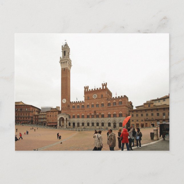 Cartão Postal Palazzo Pubblico (Frente)