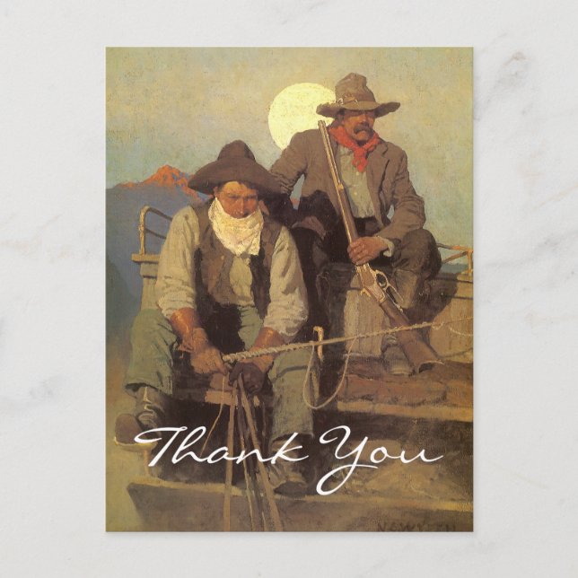 Cartão Postal Palco de pagamento de Wyeth (Frente)