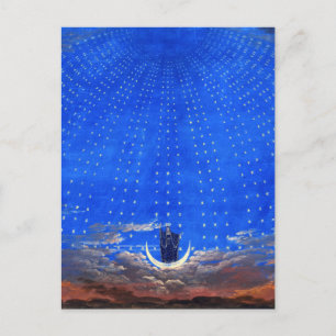 Cartão Postal Palco para a ópera Magic Flute de Mozart