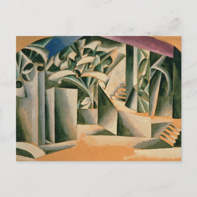 Cartão Postal Palco para a peça de William Shakespeare (Frente)