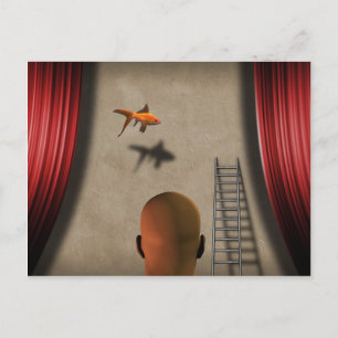 Cartão Postal Palco surreal