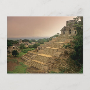 Cartão Postal Palenque, Chiapas, México, Maia