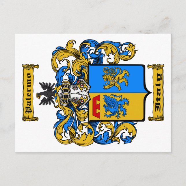 Cartão Postal Palermo (Frente)