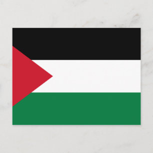 Cartão Postal Palestina, bandeira de Palau