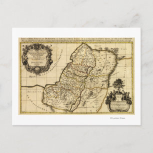 Cartão Postal PalestinaMapaPanorâmicoPalestina 2