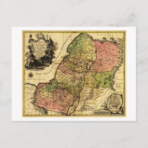 Cartão Postal PalestinaMapaPanorâmicoPalestina 4