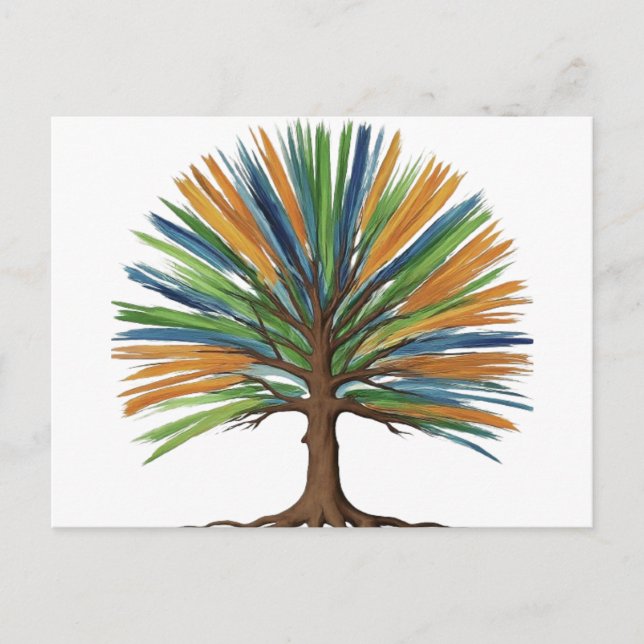 Cartão Postal Paleta da Natureza (Frente)