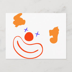 Cartão Postal Palhaço