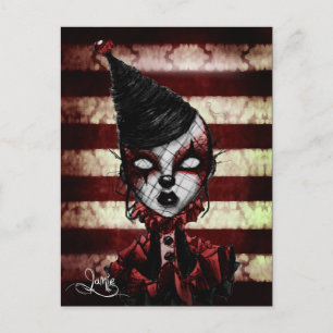 Cartão Postal Palhaço de Sangue