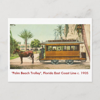 Cartão Postal Palm Beach, Florida, Train