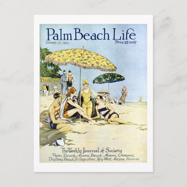 Cartão postal Palm Beach Life nº 3 (Frente)