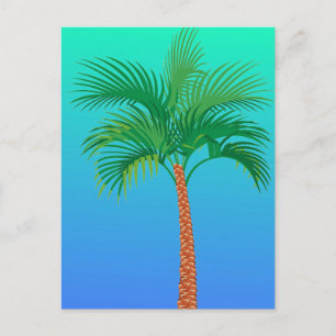 Cartão postal Palm Tree