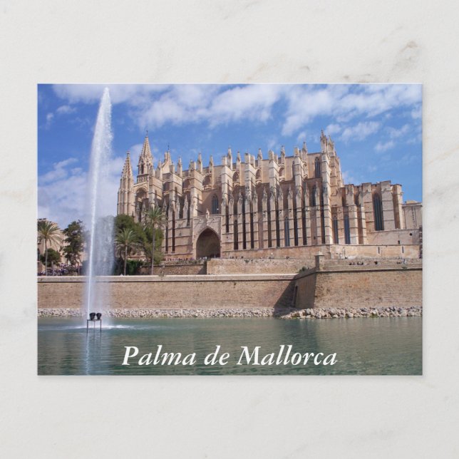 Cartão Postal Palma de Maiorca (Frente)