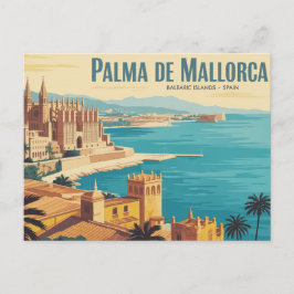 Cartão Postal Palma de Maiorca  Ilhas Baleares 