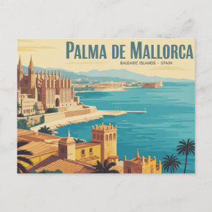 Cartão Postal Palma de Maiorca Ilhas Baleares