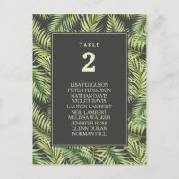 Palma Tropical Sai do Assento de Casamento