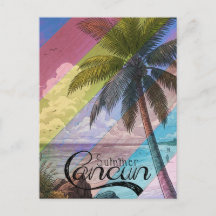 palmeira de Cancun, verão tropical