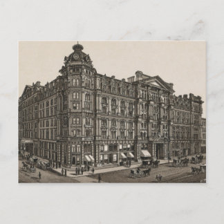 Cartão Postal Palmer House, Chicago (c. 1880)