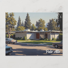 Cartão postal Palo Alto Vintage