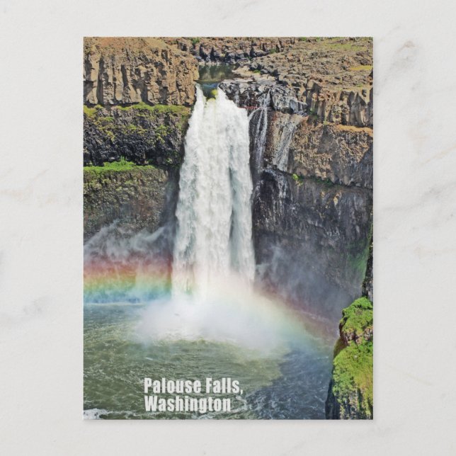 Cartão Postal Palouse Falls State Park, Washington (Frente)