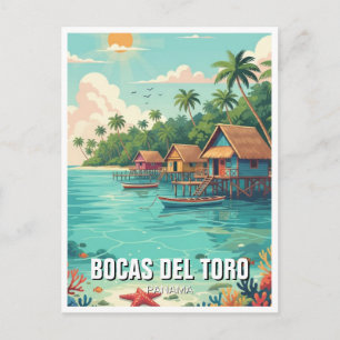 Cartão Postal Panama Bocas del Toro Viagem