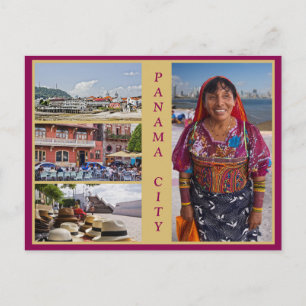 Cartão Postal Panama City Postcard