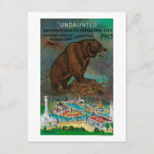 Cartão Postal Panamá Pacific International Expo Advertisement