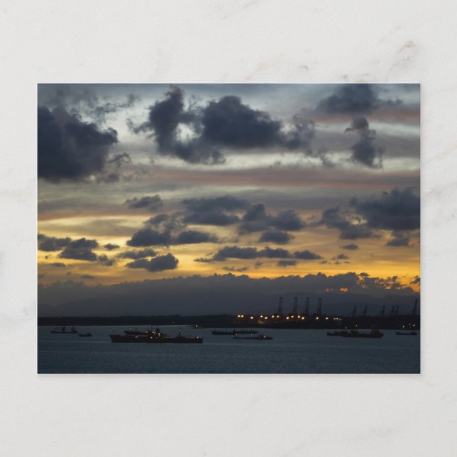 Cartão Postal Panamá Sunrise 1 (Frente)