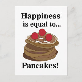 Cartão Postal Pancakes Breakfast Food