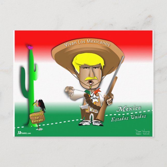 Cartão Postal Pancho Donald (Frente)