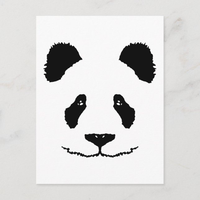 Cartão Postal Panda (Frente)