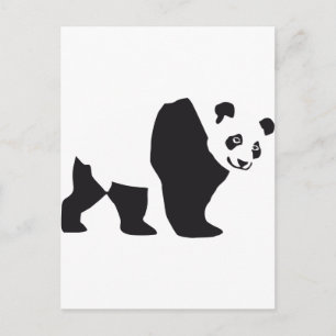 Cartão Postal Panda