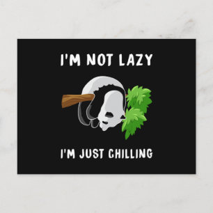 Cartão Postal Panda Bear Animal Bonito Pandas Paw Ideia Engraçad