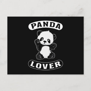Cartão Postal Panda Bear Bela Pata Bela Pandas Engraçada Ideia D