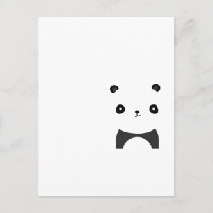 Cartão Postal Panda calma
