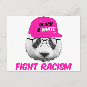 CARTÃO POSTAL PANDA LUTA CONTRA O RACISMO