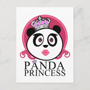 Cartão Postal Panda Princess