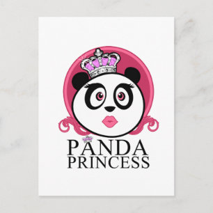 Cartão Postal Panda Princess