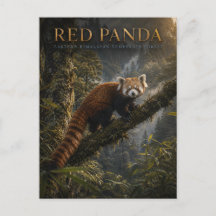 Panda Vermelho Floresta Himalaia ANIMAIS