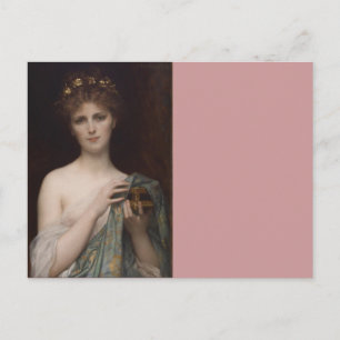 Cartão Postal Pandora e a Caixa