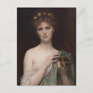 Cartão Postal Pandora e a Caixa