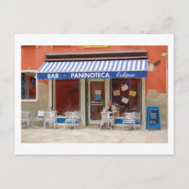 Cartão Postal Paninoteca Veneza Itália