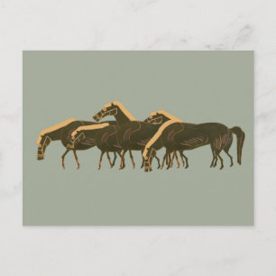 Cartão Postal Panoply - Herdeiro de cavalos da antiga arte grega
